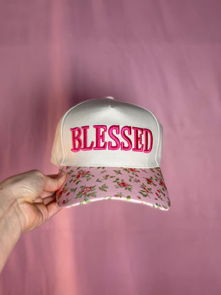 Blessed Floral Hat