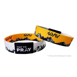 God is Greater Wristband - Tap to Pray