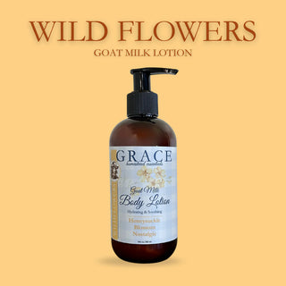 Wildflowers Goat Milk| Grace Body Lotion
