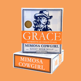 Mimosa Cowgirl Goat Milk| Grace Bar Soap