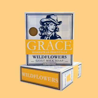Wildflowers Goat Milk| Grace Bar Soap