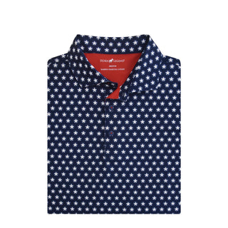 Texas Independence Polo - Navy