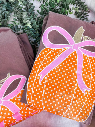 Polka Dot Pumpkin