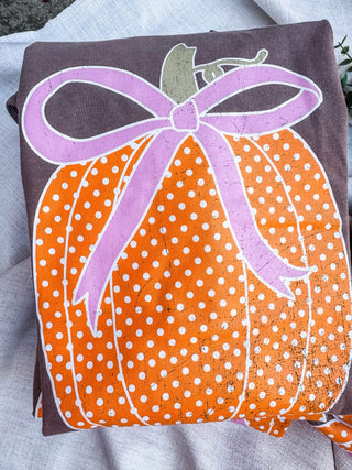 Polka Dot Pumpkin