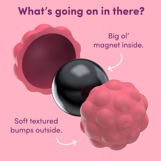 Purple Bumps - Odds Silicone Magnets