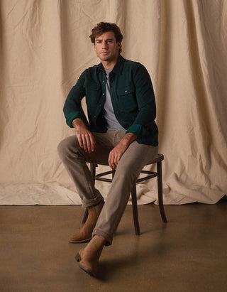 Emerald - Textured Knit Shirt