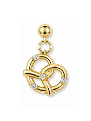 Pretzel Grip Charm