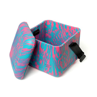 Pink & Blue Swirl Cooler - FOAM
