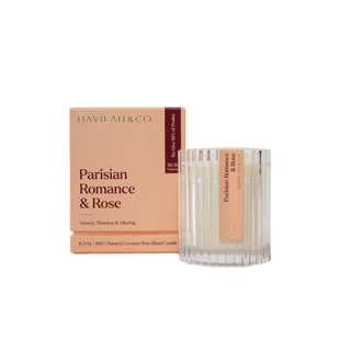 Parisian Romance & Rose Candle