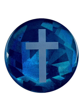 Blue Prayer Tag Stickers- Tap to Pray