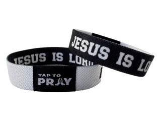 Jesus is Lord Wristband - Tap to Pray
