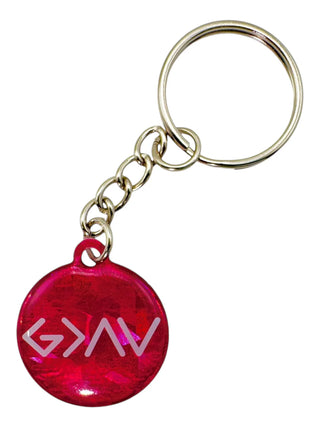 Pink Prayer Tag Keychains- Tap To Pray