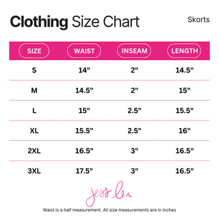 Refined Denim Skort - Polka Dot