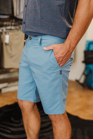 Stockton 20" Blue Shadow - Hybrid Shorts