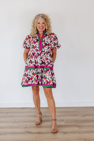 That Autumn Feeling Dress - Plum