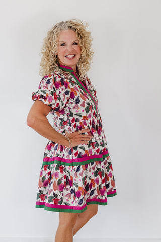 That Autumn Feeling Dress - Plum