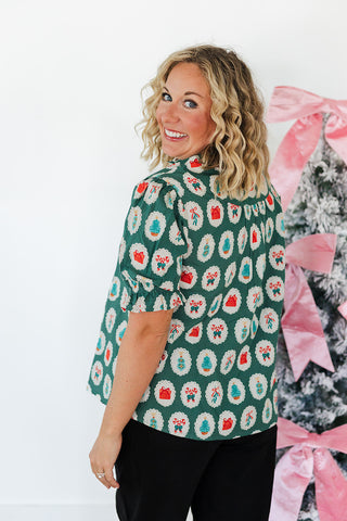 Lauren Top - Christmas