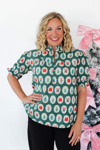 Lauren Top - Christmas