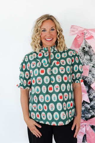 Lauren Top - Christmas