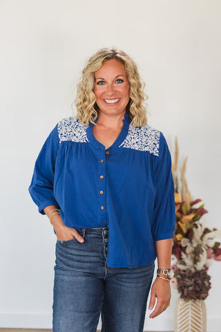 Jane Top - Royal