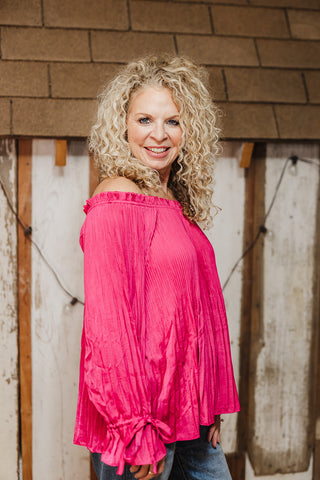 Frisky Fuchsia Top