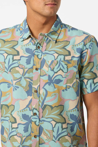 O'Riginals Print Standard Fit Shirt - Blue Fusion