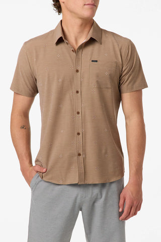TRVLR UPF Traverse Standard Fit Shirt - Dark Khaki