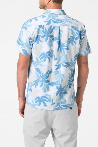 UPF Slub Standard Fit Shirt - Baby Blue