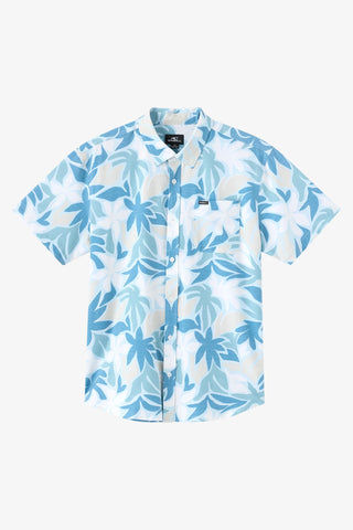 UPF Slub Standard Fit Shirt - Baby Blue