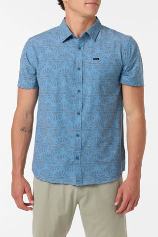 UPF Slub Standard Fit Shirt - Captain's Blue
