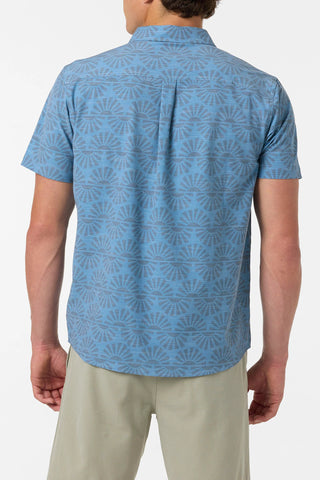 UPF Slub Standard Fit Shirt - Captain's Blue