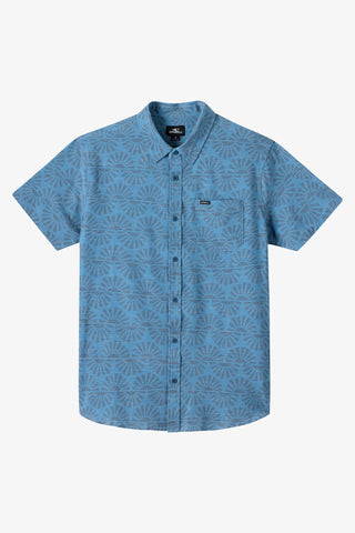 UPF Slub Standard Fit Shirt - Captain's Blue