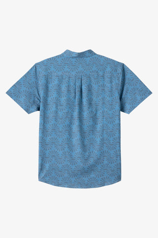 UPF Slub Standard Fit Shirt - Captain's Blue