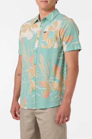 UPF Slub Standard Fit Shirt - Green