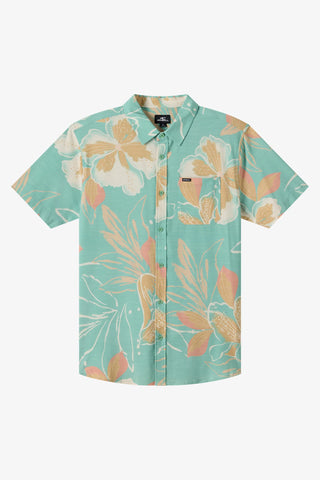 UPF Slub Standard Fit Shirt - Green