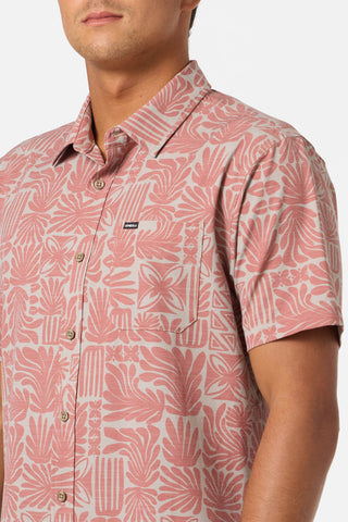 UPF Slub Standard Fit Shirt - Khaki