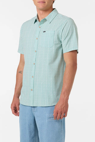 UPF Slub Relaxed Fit Shirt - Green