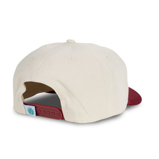 Call Me Darlin' Hat - Cream/Maroon