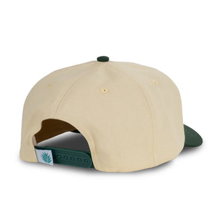 Armadillo Hat - Cream/Green