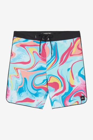 Multi Colored 19" Hyperfreak Mysto Boardshorts