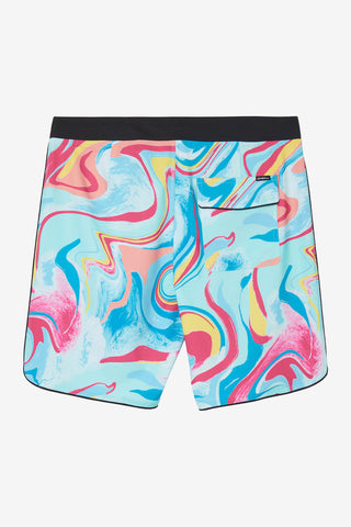 Multi Colored 19" Hyperfreak Mysto Boardshorts