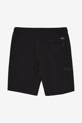 Black 20" Traveler Expedition Shorts