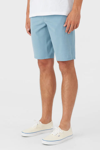 Indigo - 21" Reserve Light Check Hybrid Shorts