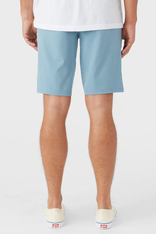 Indigo - 21" Reserve Light Check Hybrid Shorts