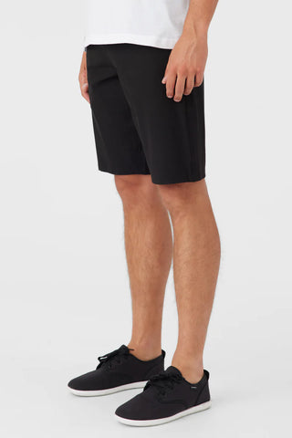 Black - 21" Reserve Light Check Hybrid Shorts