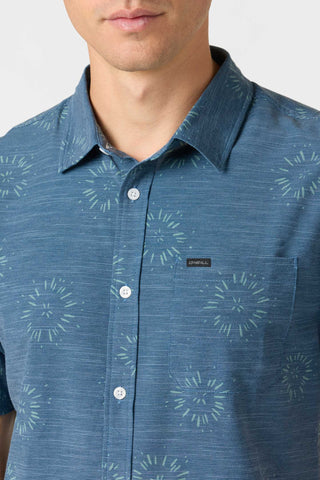 Midnight Navy Trvlr UPF Traverse Slub Shirt