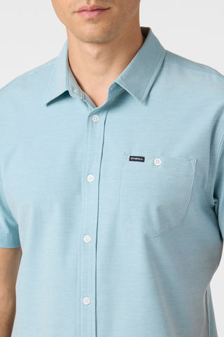 Blue Fade Light Check Hybrid Standard Shirt