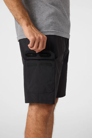 TRVLR 20" Cargo Shorts - Black