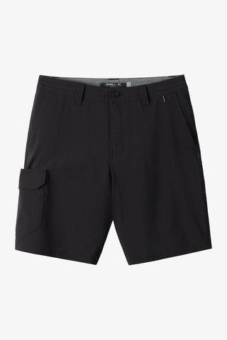 TRVLR 20" Cargo Shorts - Black
