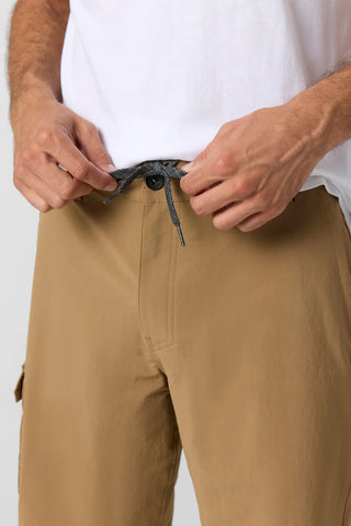 TRVLR 20" Cargo Shorts - Khaki